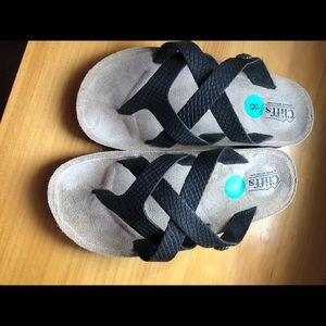 Cliffs sandals. Brand new, not worn.